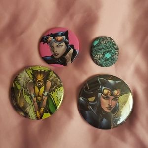 Unique custom buttons
